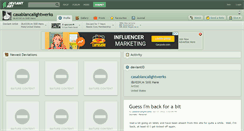 Desktop Screenshot of casablancalightwerks.deviantart.com