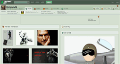Desktop Screenshot of dempsey12.deviantart.com