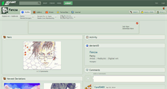 Desktop Screenshot of fancsa.deviantart.com