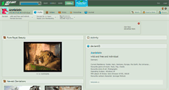 Desktop Screenshot of annielein.deviantart.com