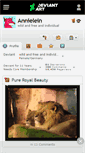 Mobile Screenshot of annielein.deviantart.com