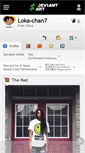 Mobile Screenshot of loka-chan7.deviantart.com
