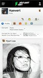 Mobile Screenshot of huewert.deviantart.com