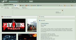 Desktop Screenshot of cortexcreative.deviantart.com