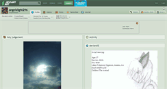 Desktop Screenshot of angelslight296.deviantart.com