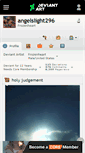 Mobile Screenshot of angelslight296.deviantart.com