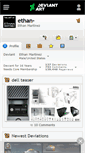 Mobile Screenshot of ethan-.deviantart.com