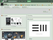 Tablet Screenshot of ethan-.deviantart.com