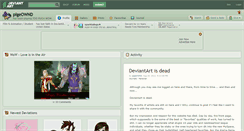 Desktop Screenshot of pigeownd.deviantart.com