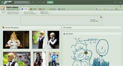 Desktop Screenshot of karin-akane.deviantart.com