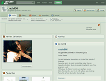 Tablet Screenshot of crazieemi.deviantart.com