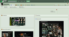 Desktop Screenshot of blackdead.deviantart.com