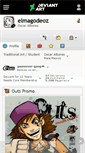 Mobile Screenshot of elmagodeoz.deviantart.com