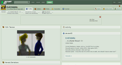 Desktop Screenshot of evilchibinic.deviantart.com