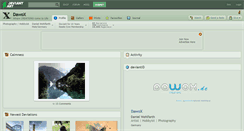 Desktop Screenshot of dawox.deviantart.com