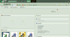 Desktop Screenshot of eccoblackfin.deviantart.com