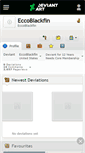 Mobile Screenshot of eccoblackfin.deviantart.com