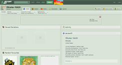 Desktop Screenshot of hiruma--yoichi.deviantart.com