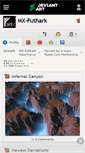 Mobile Screenshot of mx-futhark.deviantart.com