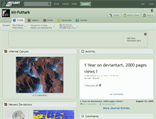 Tablet Screenshot of mx-futhark.deviantart.com