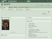 Tablet Screenshot of josh-jordan.deviantart.com