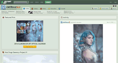 Desktop Screenshot of clair0bscur.deviantart.com