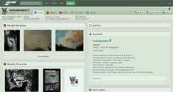 Desktop Screenshot of melodymaker.deviantart.com