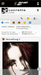 Mobile Screenshot of l-u-c-r-e-t-i-a.deviantart.com