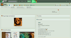 Desktop Screenshot of alavi.deviantart.com