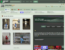 Tablet Screenshot of misterdoe.deviantart.com