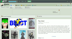 Desktop Screenshot of bithartist.deviantart.com