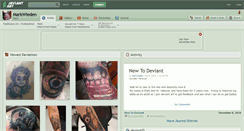 Desktop Screenshot of markwieden.deviantart.com