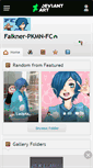 Mobile Screenshot of falkner-pkmn-fc.deviantart.com