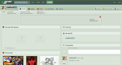 Desktop Screenshot of crashcat22.deviantart.com