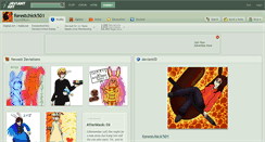 Desktop Screenshot of forestchick501.deviantart.com