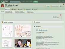 Tablet Screenshot of jrp--dinde-du-main.deviantart.com