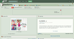Desktop Screenshot of beautifulcyrus.deviantart.com