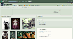 Desktop Screenshot of darksanctuary.deviantart.com