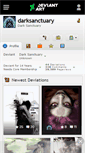 Mobile Screenshot of darksanctuary.deviantart.com