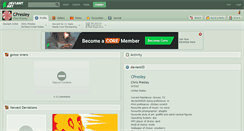 Desktop Screenshot of cpresley.deviantart.com