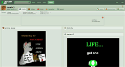 Desktop Screenshot of luna143.deviantart.com