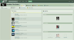 Desktop Screenshot of excalibur-the-great.deviantart.com