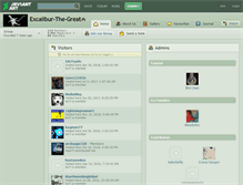 Tablet Screenshot of excalibur-the-great.deviantart.com