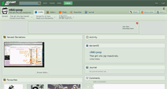 Desktop Screenshot of nikki-poop.deviantart.com
