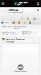 Mobile Screenshot of gbfreak.deviantart.com