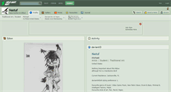 Desktop Screenshot of nastuf.deviantart.com