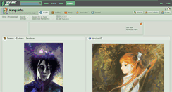 Desktop Screenshot of manguinha.deviantart.com