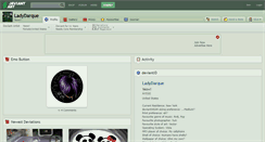 Desktop Screenshot of ladydarque.deviantart.com