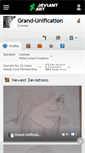 Mobile Screenshot of grand-unification.deviantart.com