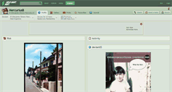 Desktop Screenshot of mercuriusb.deviantart.com
